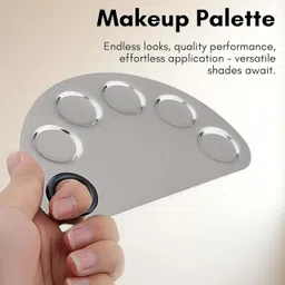 morbee 5-Well Stainless Steel Makeup Palette with Spatula Tool c2 image 4