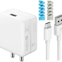 urcart Wall Charger Accessory Combo for 80W Xiaomi Mi 11i / 11 i, Infinix Zero, Realme 8i / 8 i, Vivo Y75 / Y 75-picture-36