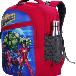 wayaq AVENGERS Lightweight Backpack for Boys & Girls - 1st 2nd 3rd 4th 5th 6th Class Waterproof Backpack image 2