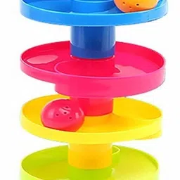 just97 Ball Drop and Roll Swirling Tower for Baby and Toddler-picture-14