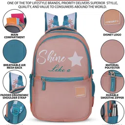 priority Large 42 L Backpack Sonata 003 College Bag BEIG image 5