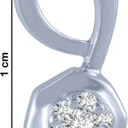 PC Chandra Jewellers White Gold 14kt Stud Earring image 2