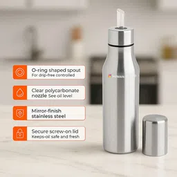 human hydro 600 ml Cooking Oil Dispenser Set image 3