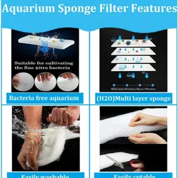 despacito Biochemical Filter Mechanical and Biological Filtration Fish Tank Sponge Aquarium Filter image 3