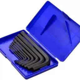 balaji 9 Pieces Hex Wrench L Shape Repair Tool Allen Key Set-picture-27