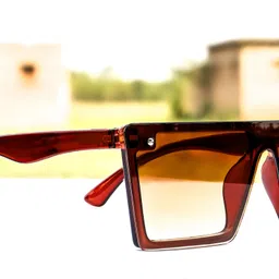 jiebo UV Protection Rectangular Sunglasses (Free Size)-picture-15