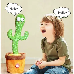 amaflip Dancing Cactus Talking Toy Recording Repeat What You Say Rechargeable image 5