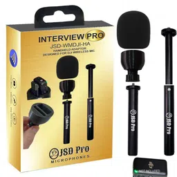 jsd pro - JSD-WMDJI-HA - Interview Pro - Foldable - Handheld Adaptor for D.J.I. Wireless Microphone-picture-26