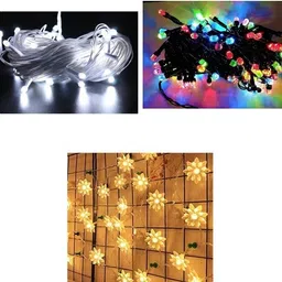 nirvair 36 LEDs 13 m Multicolor Steady Strip Rice Lights-picture-28