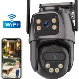 SROPX Dual Lens WiFi Camera | PTZ 360° Smart CCTV with Auto Tracking Security Camera-picture-15