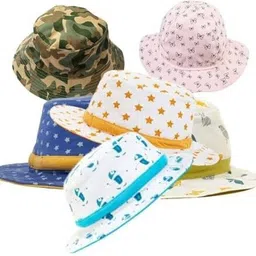 nino bambino nino bambino 100% Organic Cotton Bucket Hat/Sun Hat For Baby Unisex Kids (4-6Y) image 5