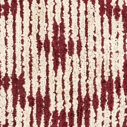 saral home Pink Geometric Cotton 5 ft x 7 ft Machine Made Carpet image 4