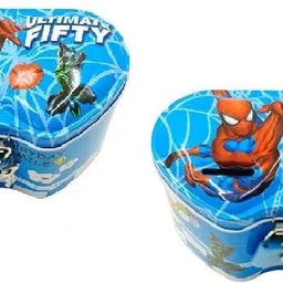 eclet 2ps Metal Money Bank With Secure Lock & Keys For Kids Random design will send-EE Coin Bank-picture-10