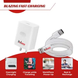 Sulania SuperVOOC 5 A Wall Charger for Mobile with Detachable Cable image 4