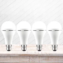 clairbell Emergency 12W Inverter LED Bulb with 2000mAh Rechargeable Battery Pack of 4 S441 4 hrs Bulb Emergency Light-picture-31