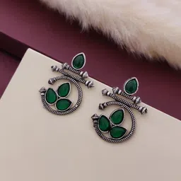 bhanu diam Bestseller Combo Of Earrings Silver Earring Set image 4