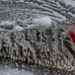 auto hub Microfiber Vehicle Washing Washing Mitt Hand Glove image 3