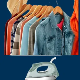 havells by havells NON-STICK AERODYNAMIC DESIGN WITH STEEL COVER BODY (GHGDICGSG100) 1000 W Dry Iron image 4