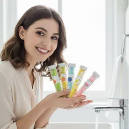 we ensign 6 Bottles Tube of Disposable Hand Wash Cleaning Paper Soap,Travel Soap image 5