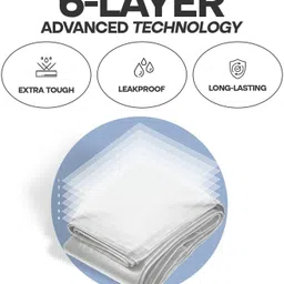 double kissan 15FTX12FT-80-T Tent - For Suitable For: Household Storage, Balcony Shade, 2-Wheeler Cover, Rain Protection image 3