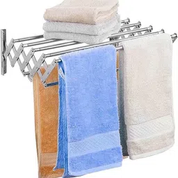 palomino by palomino PLMN-TOWELRACKFIX6RODS SILVER Towel Holder-picture-24