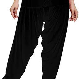 zyna Viscose Rayon Solid Patiala image 2