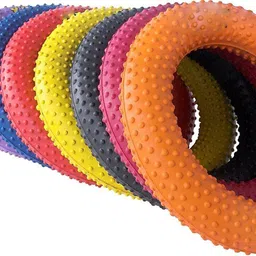 ce rhino Rubber Ring Multicolour Pack of 3 Rubber Tennikoit Ring-picture-40