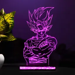 starlaser Dragon Ball Z LED Night Lights 16 Color Changing Light Desk Lamp, Anime Home Decor Light, Gift for Birthday Table Lamp-picture-19