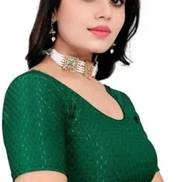 shri ji trader Round Neck Women Blouse image 3