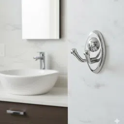 goldfinch GF-Hook For Towel Silver Towel Holder image 2