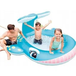 hornflow Spray Big Whale (IND*9512) Mount Fun Inflatable Toy With Free Electric Pump Inflatable Swimming Pool-picture-14