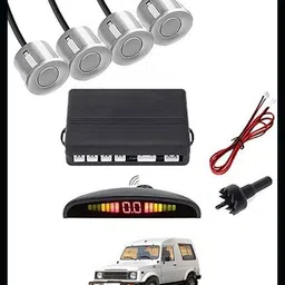 peeps store Car Premium 4 Silver Reverse Parking Sensor-AP25A146 Car Premium 4 Silver Reverse Parking Sensor-AP25A146 Parking Sensor-picture-20
