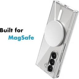 caseroy Back Cover for Samsung Galaxy Z Fold 6 Transparent Magsafe Mobile Back Cover image 3