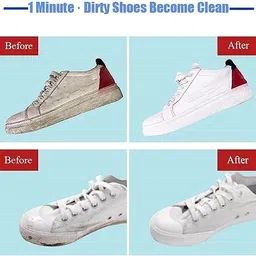 parthram White Shoe Cleaning Cream Leather, Canvas, Patent Leather, Sports, Synthetic Leather Shoe Cream image 4