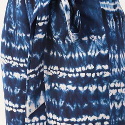 Moomaya Abstract Printed Crop Top With Palazzo Co-Ords image 3