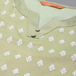 Indo Era Floral Embroidered Kurta with Palazzos image 2