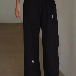 HOUSE OF JAMOTI Linen Regular Trousers-picture-20