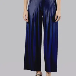 Femmora Women Flared Palazzos-image-86