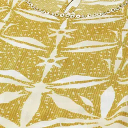 Biba Floral Printed Round Neck Regular Sequinned Kurta with Palazzos image 2