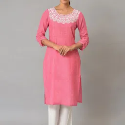 AURELIA Women Straight Slip-On Regular Palazzo image 3