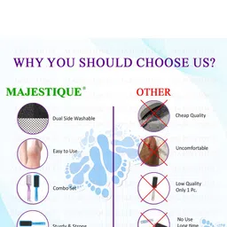 MAJESTIQUE Set of Dual Sided Foot Care File & Callus Scrub image 5