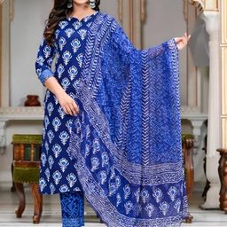 Moda Rapido Women Viscose Rayon Kurta Sets-picture-5