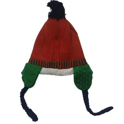 Cute Collection Unisex Kids Colourblocked Woollen Beanie image 5