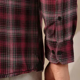 Sztori Plus Size Pure Cotton Shepherd Checks Casual Shirt image 4