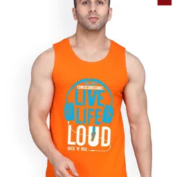 SLOWLORIS Combo Pack Of 2 Printed Gym Vests
SL26 COMBO (LOUD ORANGE) (CHS MAROON)-picture-33