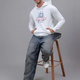 Free Authority Garfield Printed Hooded Sweatshirts image 2