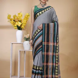 SRILOK Pure Cotton Khadi Saree-picture-37