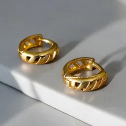 SHREE KRISHNA SHOPPING Gold-Plated Brass Earrings-picture-49
