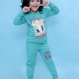 CHANDRIKA Kids-Girls Green Clothing Set-image-61