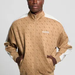 GUESS Men Bomber with Patchwork Jacket-picture-17